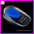 high quality of silicone heel pad half size shoe cup insole